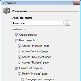 Security at role and user level