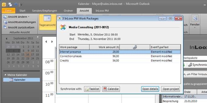 Work packages