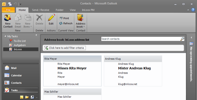 Contact View