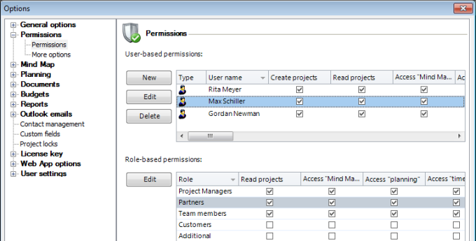 Roles and Accounts