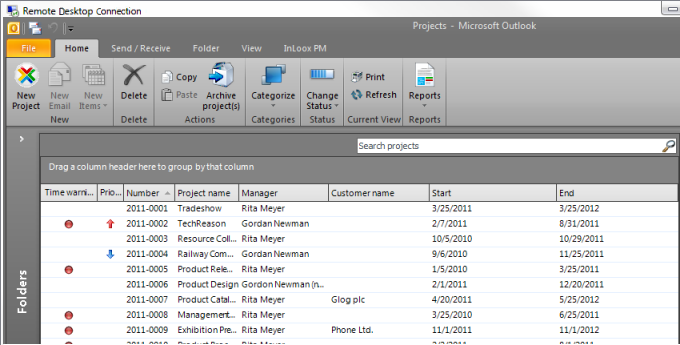 Support for Windows Terminal Server