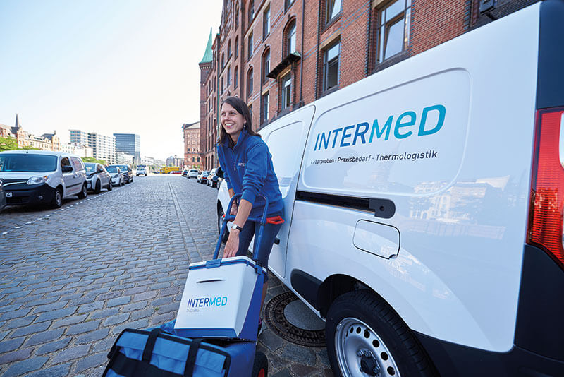 Intermed Fahrzeug und Lieferung © Intermed Service GmbH & Co. KG