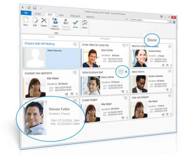 Task Management Software - InLoox PM