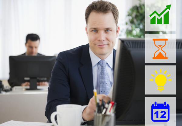 How to boost productivity at work. - Tips by InLoox