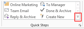 Quick Steps for Faster E-Mail Communication
