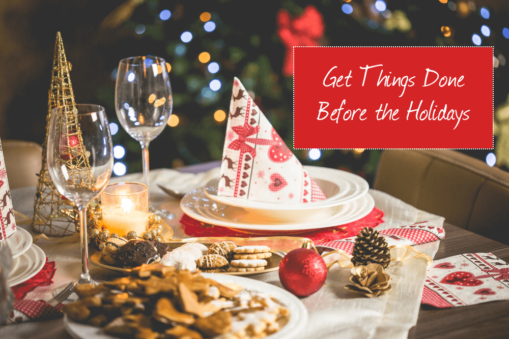 Productivity: How to Get Things Done Before the Holidays Without Stress 