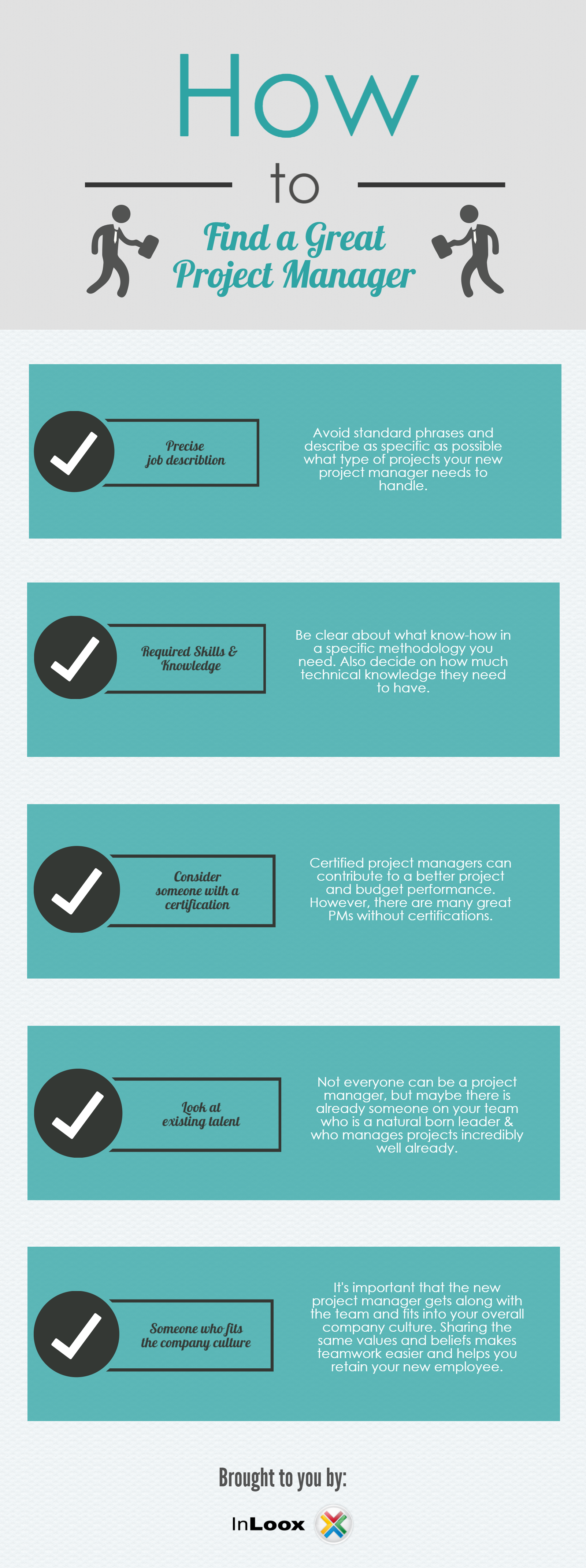 [INFOGRAPHIC] How to find a great Project Manager