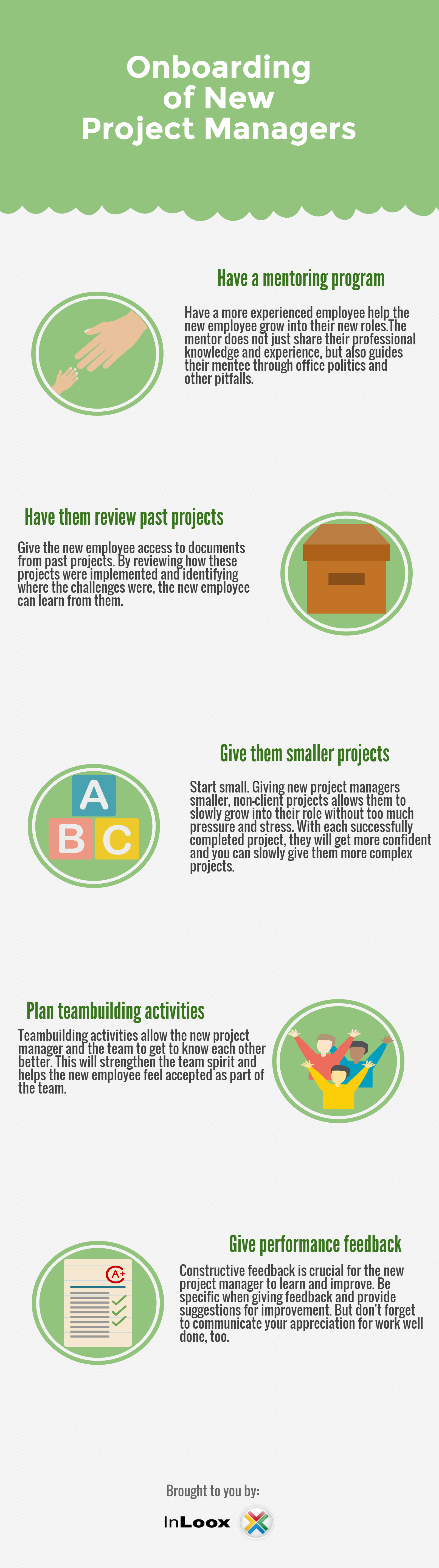 [INFOGRAPHIC] Onboarding of new Project Managers