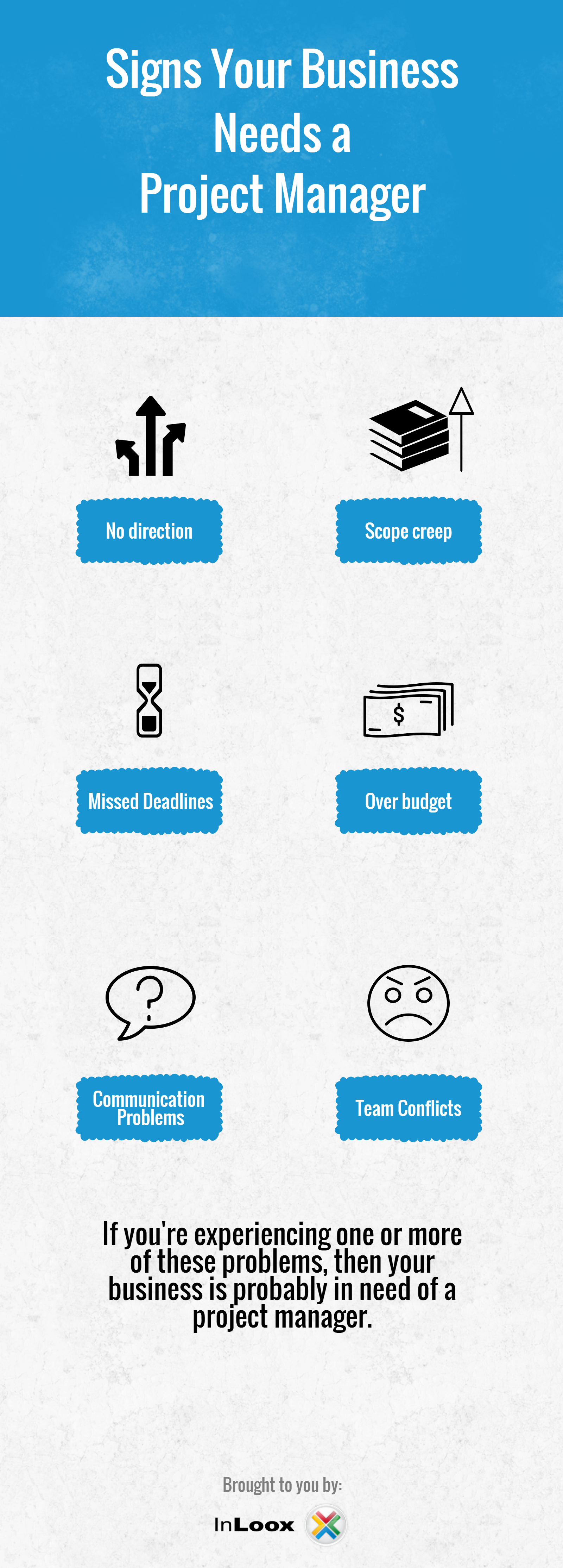 [Infographic] Signs your business needs a Project Manager