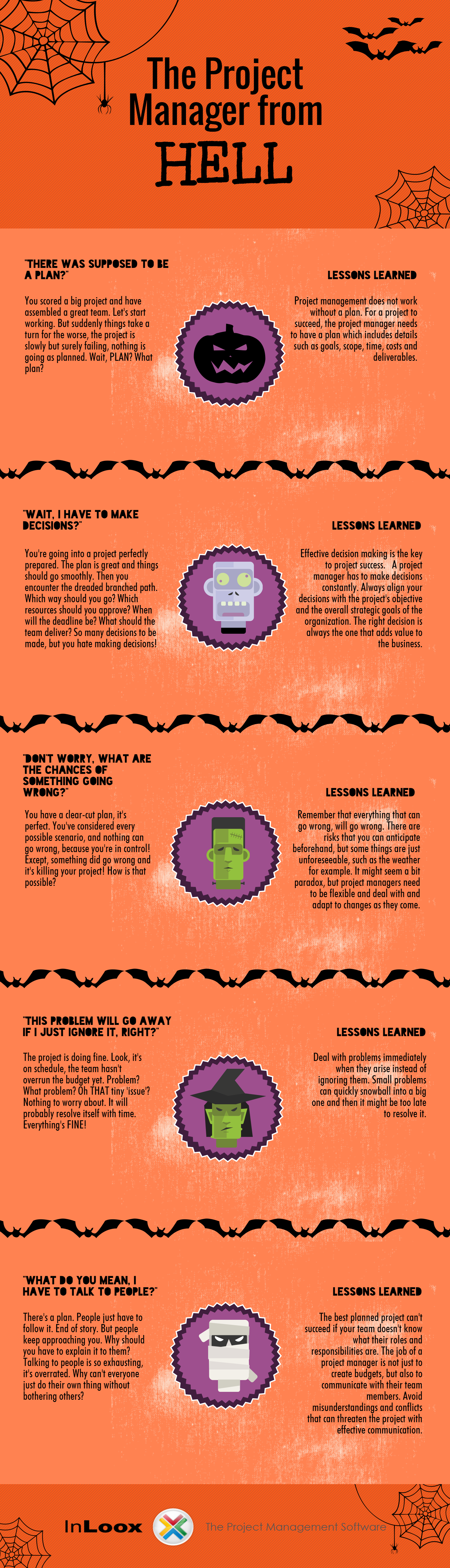 Infographic: The Project Manager from Hell