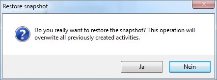 InLoox Best Practice 1_Your current planning is replaced with the one of the snapshot