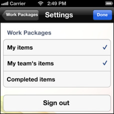 InLoox Mobile Apps - Collaboration