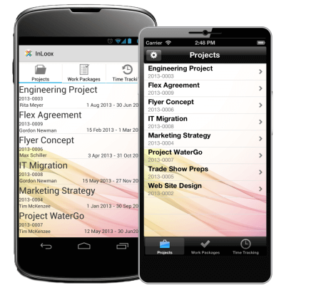 InLoox Mobile Apps