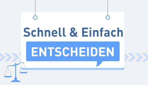 Beschleunigen Sie Ihren Entscheidungsprozess