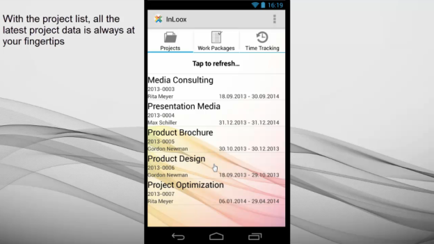 Tutorial: InLoox Mobile App for Android