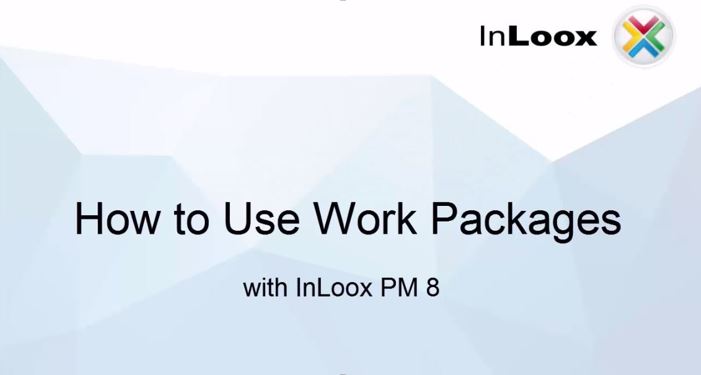 Video Tutorial 3: How to Use Work Packages with InLoox PM 8