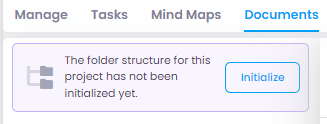 Documents: Initialize folder stucture