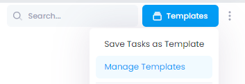 Manage templates