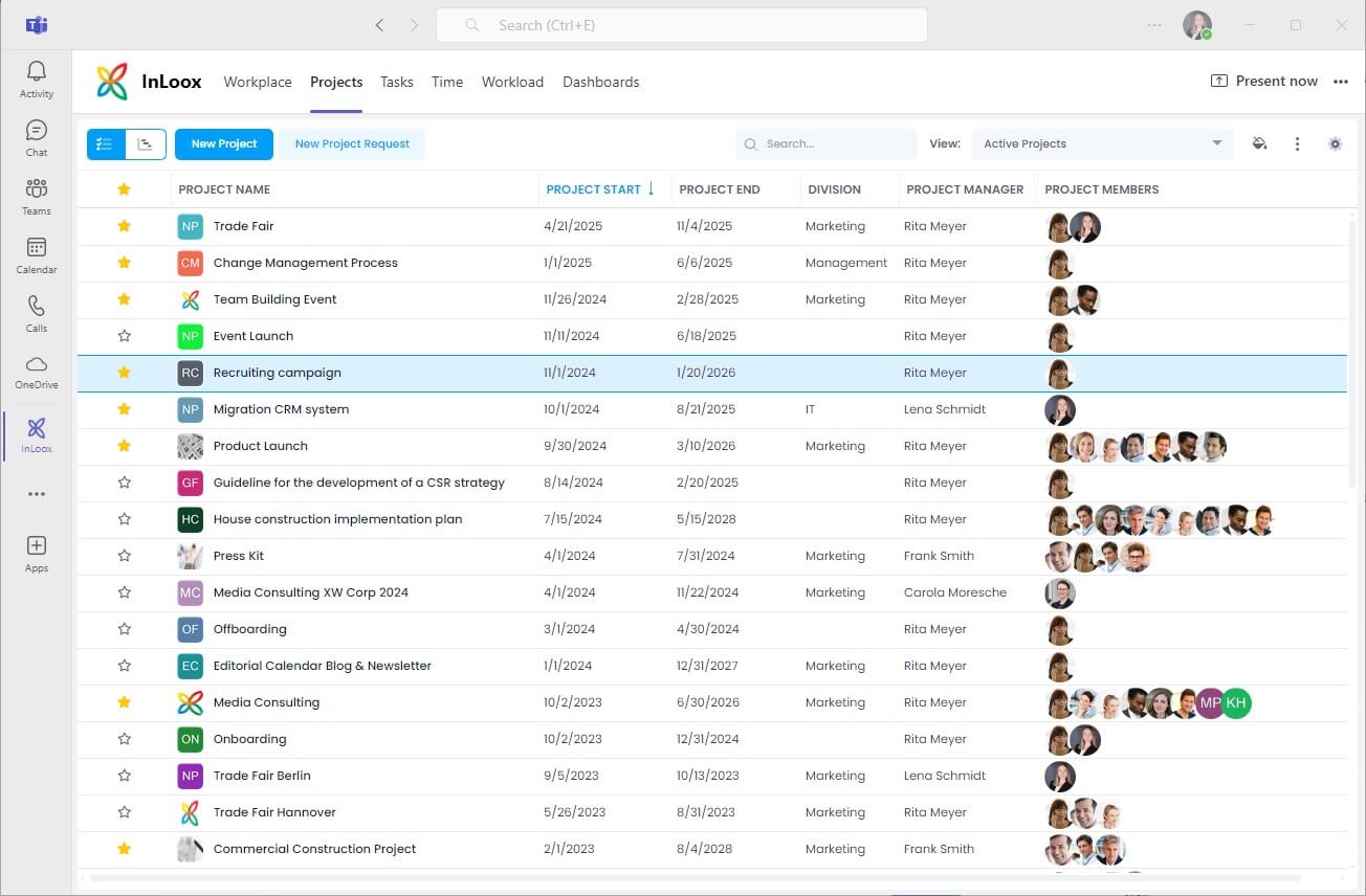 InLoox for Teams