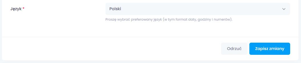 Language: Polish