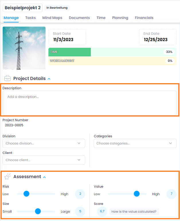 Project Description & Assessment