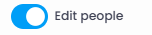 Permission in InLoox: Edit people/contacts
