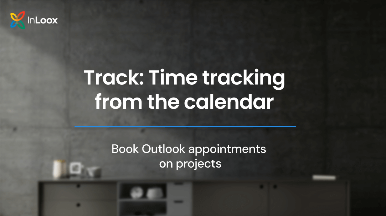 Track time of outlook calendar appointments