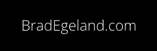 BradEgeland.com Logo